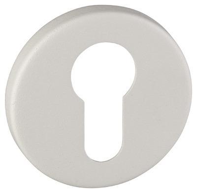 PC rozet ø50x7mm paar zonder nokken wit