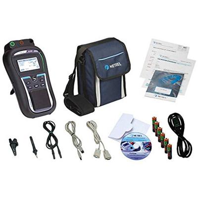 Metrel MI 3309 BT VDE-tester Kalibratie (ISO) VDE-norm 0701-0702, 0404 Metrel MI 3309 BT VDE-tester Kalibratie (ISO) VDE-norm 0701-0702, 0404