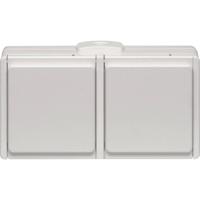 N & L 28220 Compleet Opbouwdoos spatwaterdicht Wit 1 stuk(s) - thumbnail