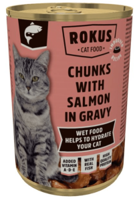 Chunks cat adult sAlmon 415g Rokus Malanico - Malanico - thumbnail