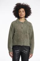 Rino & Pelle Bubbly.5002511 Boxy Jacket Jackets 10867 Green Ash - thumbnail