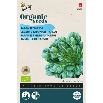 Organic Tatsoi (Bio) zaden Buzzy - Buzzy