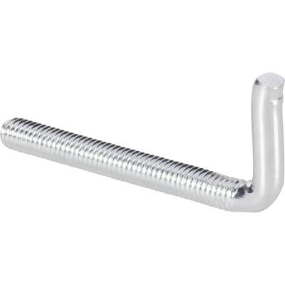 TOOLCRAFT 890689 Rechte schroefhaak type 4 E 50 mm Galvanisch verzinkt staal 10 stuk(s)