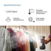 Verticaal strijkijzer Braun GS7077BK 1600 W - thumbnail