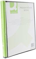 Q-CONNECT showalbum personaliseerbaar A4 40 tassen zwart - thumbnail