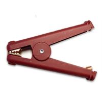 Mueller Electric BU-102BK-2 Accuklem Rood Klembereik (max.): 41 mm Lengte: 165 mm 1 stuk(s) - thumbnail