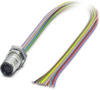 Phoenix Contact 1430459 Sensor/actuator inbouwconnector M12 Aantal polen (sensoren): 12 Stekker, inbouw 0.50 m 1 stuk(s) - thumbnail