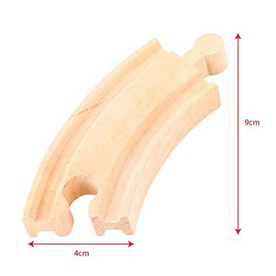 Bigjigs houten rails - korte bochten, 4st.