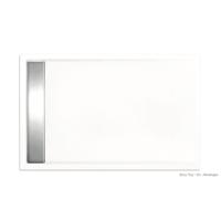 Douchebak rechthoek zelfdragend Easy Tray 170x80x5cm Wit Glans - thumbnail