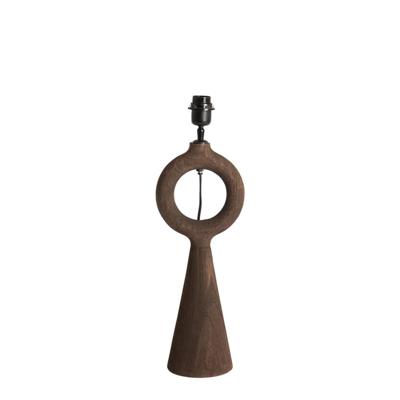 Light & Living Tafellamp Sabuli Mangohout (excl. kap) - Bruin