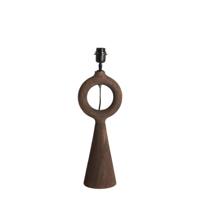 Light & Living Tafellamp Sabuli Mangohout (excl. kap) - Bruin - thumbnail