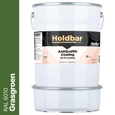 Holdbar Anti Graffiti Coating Grasgroen (RAL 6010) 10 Kg