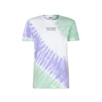 Jill & Mitch by Shoeby tie-dye T-shirt Balt paars/groen/wit - thumbnail