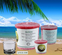 Chill-out Geurkaars Harmony Stearine - thumbnail