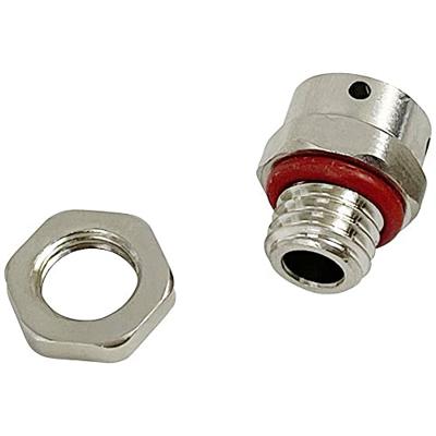 TRU COMPONENTS HX-BF-M10 Drukcompensatie element M10 Messing (vernikkeld) Messing 1 stuk(s)