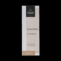 Massageolie eucalyptus glas met pomp 100 Milliliter - thumbnail