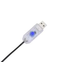 Kerstverlichting ster silhouet 115 LEDs warm wit - thumbnail