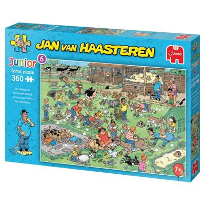 Puzzel jvh junior de kinderboerderij 360st