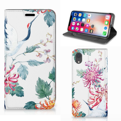 Apple iPhone Xr | Hoesje maken | Bird Flowers