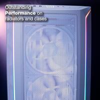 BeQuiet PURE WINGS 3 White 140mm PWM PC-ventilator Wit (b x h x d) 140 x 25 x 140 mm - thumbnail