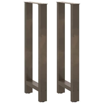 Bartafelpoten 2 st 40x(100-101) cm staal naturel