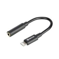 Boya BY-K3 3.5mm Female TRRS to Male lightning adapter cable - thumbnail