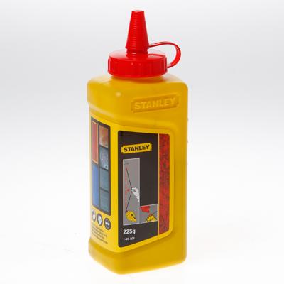 Stanley Handgereedschap Stanley slaglijnpoeder rood 225gr Stanley Handgereedschap Stanley slaglijnpoeder rood 225gr