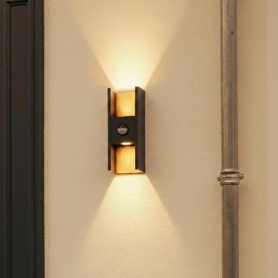 SLV WandspotFlatt antraciet met sensor - 1010107