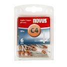 Novus Blindklinknagel C4 X 6mm, Koper | 20 stuks - 045-0038 045-0038 - thumbnail