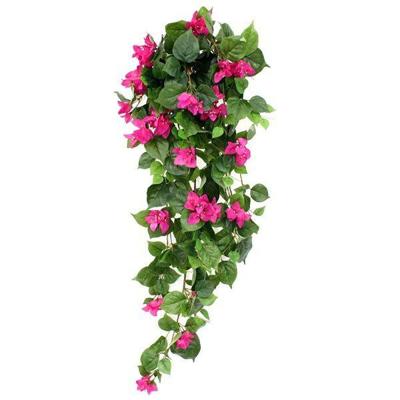 Bougainvillea kunst hangplant 100cm - paars