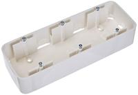 Busch-Jaeger 3-voudig Opbouwbehuizing Wit, Zuiver wit (RAL 9010) 2CKA001799A0394 - thumbnail