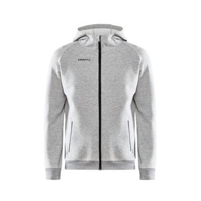 Craft 1910620 Core Soul Full Zip Hood Men - Grey Melange - M
