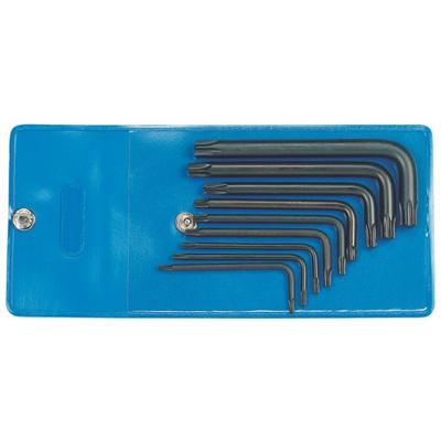 Gedore 43 TX-09 Haakse schroevendraaierset T 7, T 8, T 9, T 10, T 15, T 20, T 25, T 30, T 40 9-delig