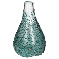 Wants&Needs Accessoires Vaas Glas Groen 24 X 24 X 37 - thumbnail