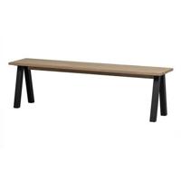 WOOOD Eetkamerbank 'Tablo' Eikenhout, 160cm - thumbnail