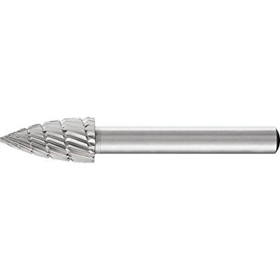 PFERD TOOLS 22441336 Freesstift HSS Spitsboog Lengte 60 mm Afmeting, Ø 10 mm Werklengte 20 mm Schachtdiameter 6 mm 1 stuks