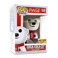 Coca-Cola Funko Pop Vinyl: Coca-Cola Polar Bear (Diamond Collection) - thumbnail