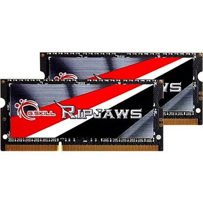 G.Skill 8GB DDR3-1600 Werkgeheugenmodule voor laptop DDR3 8 GB 2 x 4 GB 1600 MHz 204-pins SO-DIMM F3-1600C11D-8GRSL G.Skill 8GB DDR3-1600 Werkgeheugenmodule voor laptop DDR3 8 GB 2 x 4 GB 1600 MHz 204-pins SO-DIMM F3-1600C11D-8GRSL