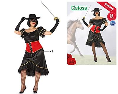 Kostuums voor Volwassenen Zwart Superheld (1 Stuks) - Maat: XL - Maat: XL