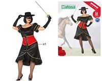 Kostuums voor Volwassenen Zwart Superheld (1 Stuks) - Maat: XL - Maat: XL - thumbnail