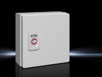 Rittal KX 1551.000 Installatiebehuizing, Wandbehuizing 150 x 150 x 80 Plaatstaal Grijs-wit (RAL 7035) 1 stuk(s) - thumbnail