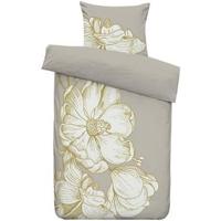 Dekbedovertrek Maria - grijs - 140x200/220 cm - Leen Bakker - thumbnail