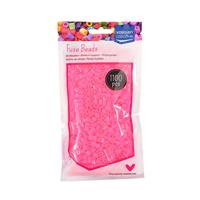 Vaessen Creative • strijkkralen neon roze 1100st. - thumbnail