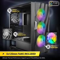 Antec DF700 FLUX midi tower behuizing - thumbnail
