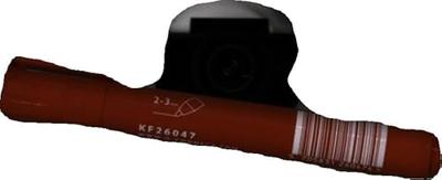 Q-CONNECT permanente marker, 2-3 mm, ronde punt, rood