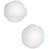Creativ Company Pom-poms, d 20 mm, wit, 100 stuk/ 1 doos - thumbnail