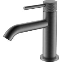 Wiesbaden Ribbd Fonteinkraan - Toiletkraan - Koudwaterkraan - 1/2 - Gunmetal - thumbnail