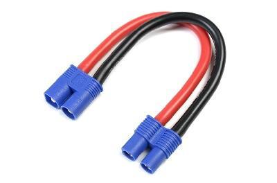Verlengkabel EC3, silicone kabel 12AWG, 12cm (1st)