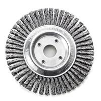 Lessmann Ronde borstel | gat d. 115 mm draaddikte 0,5 mm | staal 6 mm | 15.000 omw/min | 1 stuk - 472201EZ 472201EZ - thumbnail