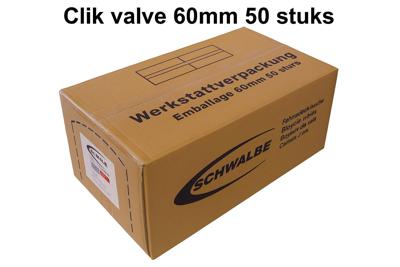 Schwalbe binnenband scv15 23/30-622/630 clik valve 60mm wp (50)